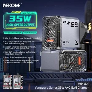 Củ sạc Wekome WP-U23 Gan 35W sạc nhanh Type-C USB